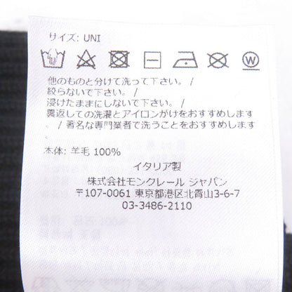 モンクレール ウールニットキャップ