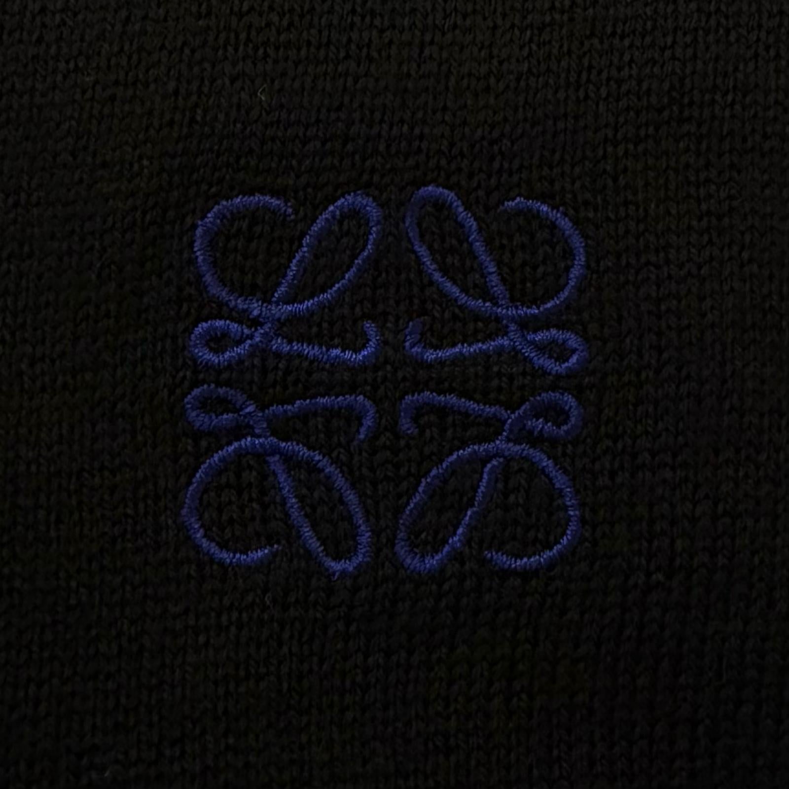 ロエベ アナグラムロゴ刺繍 ライトウールカーディガン