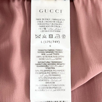 グッチ シルクレーススカート