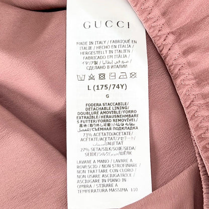 グッチ シルクレーススカート