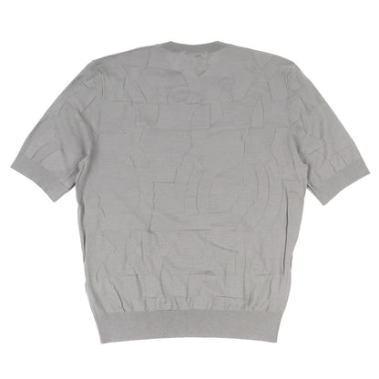 エルメス Equestrian Fragments ウールニットトップス XL