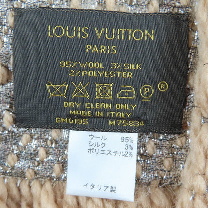 ルイヴィトン ロゴマニア シャイン ウールシルクマフラー