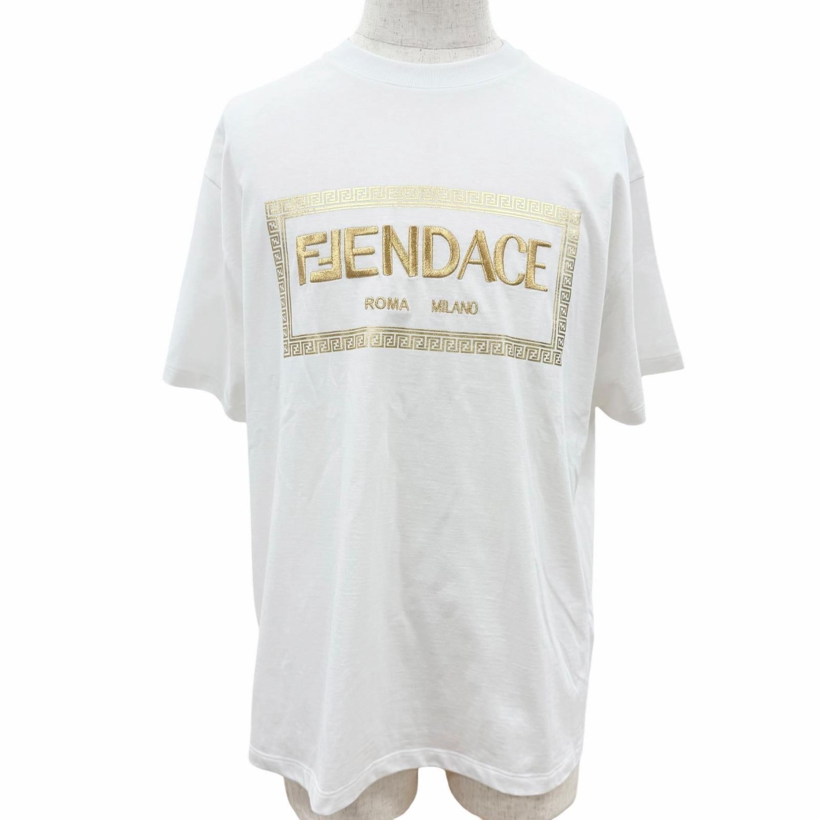 フェンダーチェ コットン半袖Tシャツ
