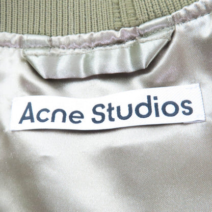 アクネストゥディオズ Logo Patch ポリエステルボンバージャケット