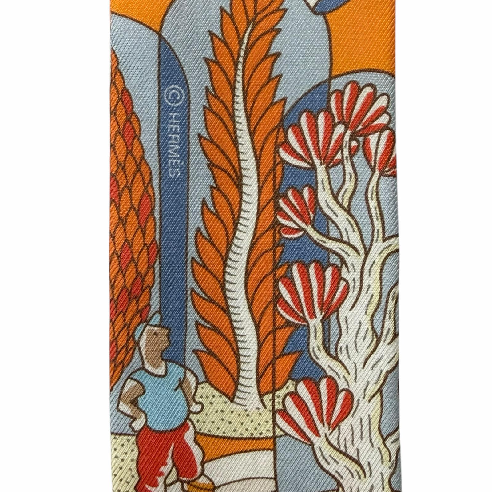 エルメス Exposition Universelle シルクスカーフ