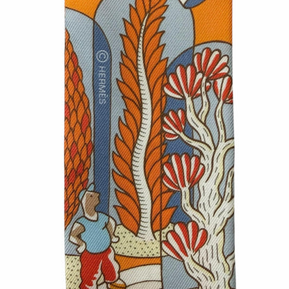 エルメス Exposition Universelle シルクスカーフ