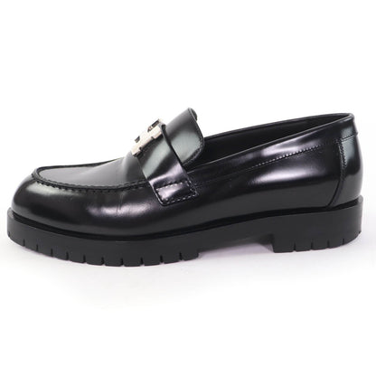 エルメス モカシンフォーブールコンスタンス レザーローファー 36