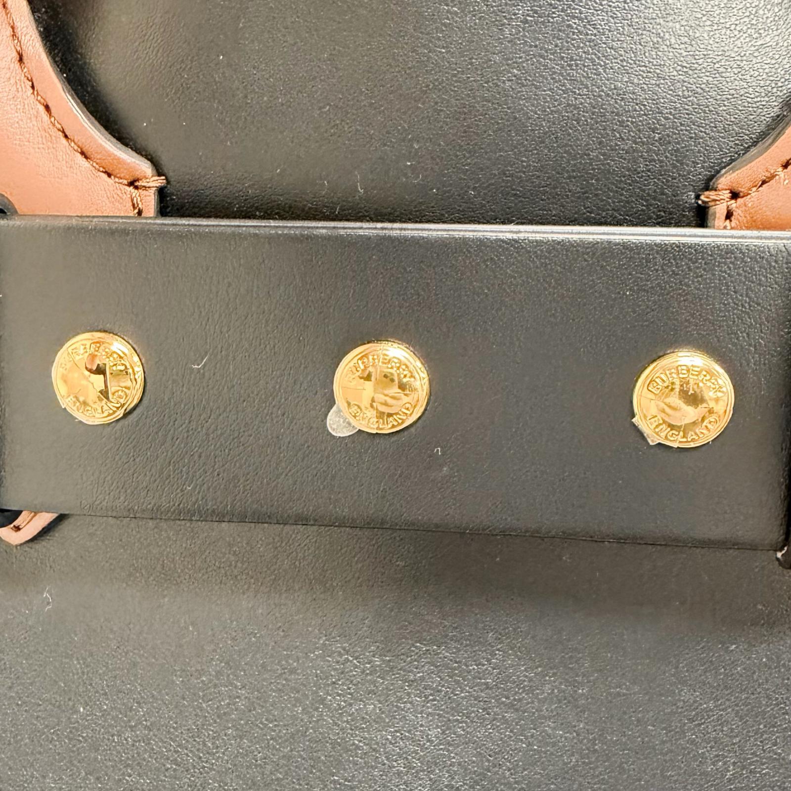 バーバリー レザー2wayトートバッグ