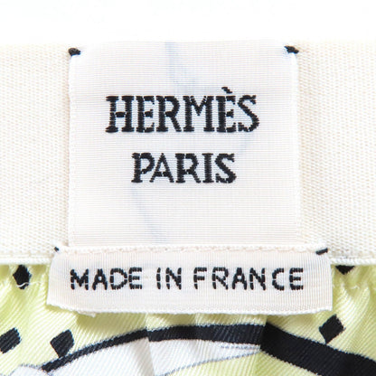 エルメス Harnais De Cour シルクスカート