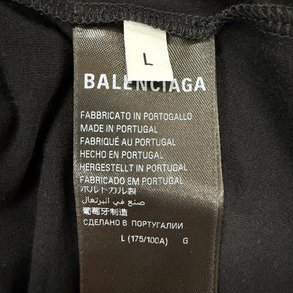 バレンシアガ コットン長袖Tシャツ