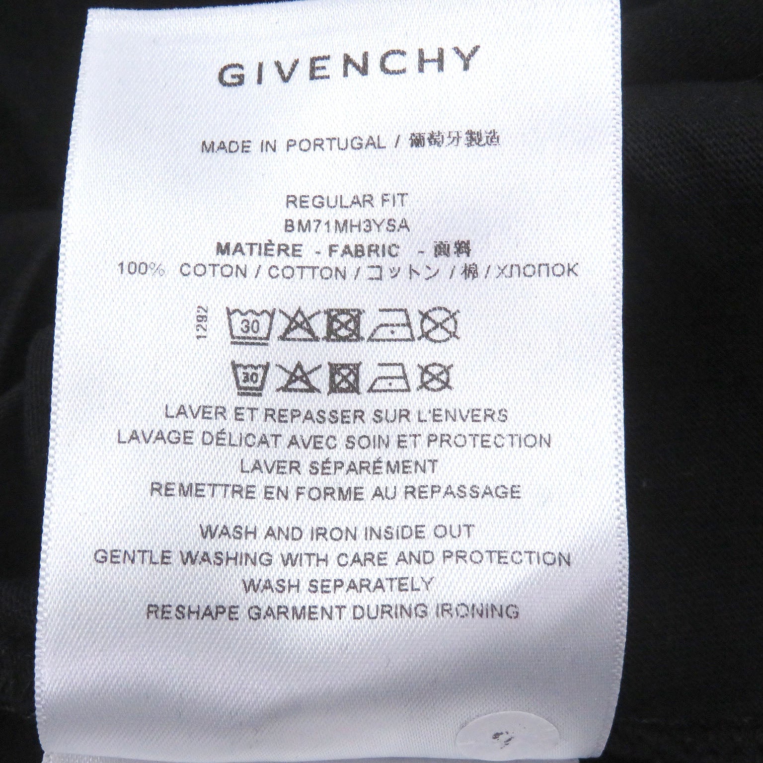 ジバンシィ コットン 長袖Tシャツ