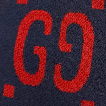 グッチ GGチェック ウールブランケット