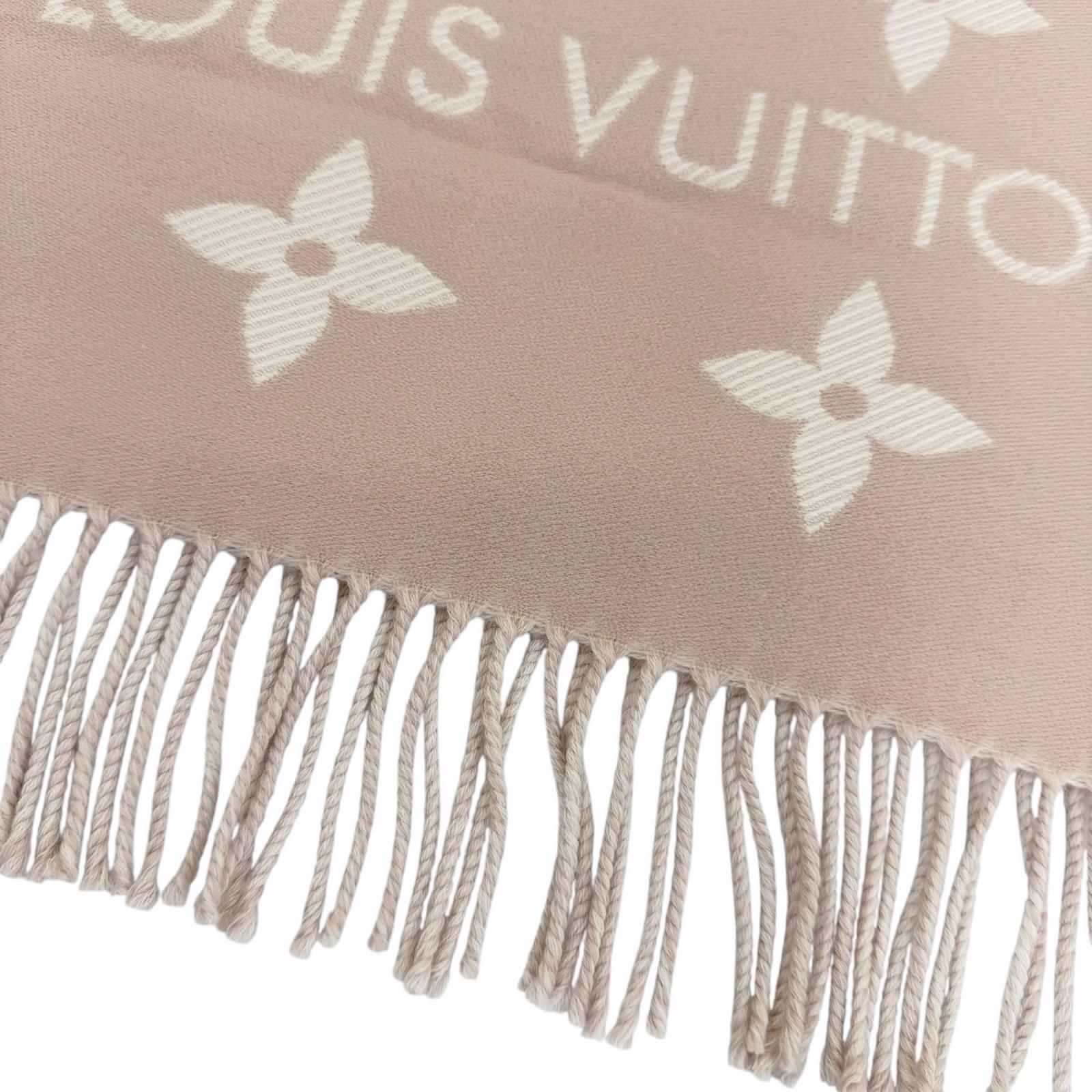 ルイヴィトン LVエッセンシャル ウールマフラー