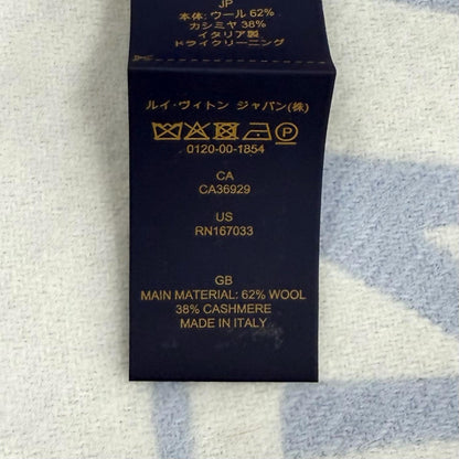 ルイヴィトン ロックアンドキーズ ウールカシミヤマフラー