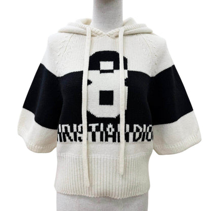 クリスチャンディオール ウールカシミヤニットパーカー