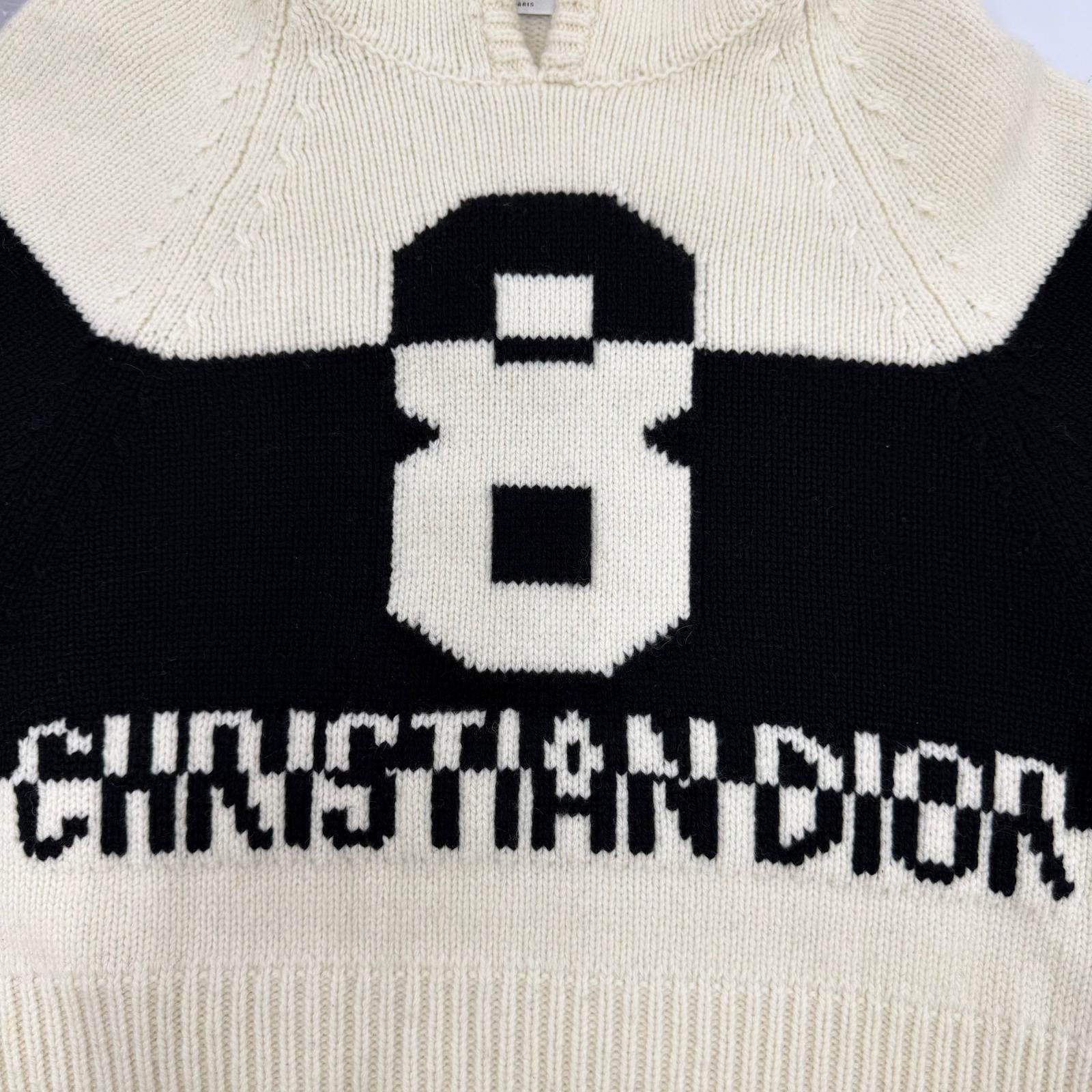 クリスチャンディオール ウールカシミヤニットパーカー