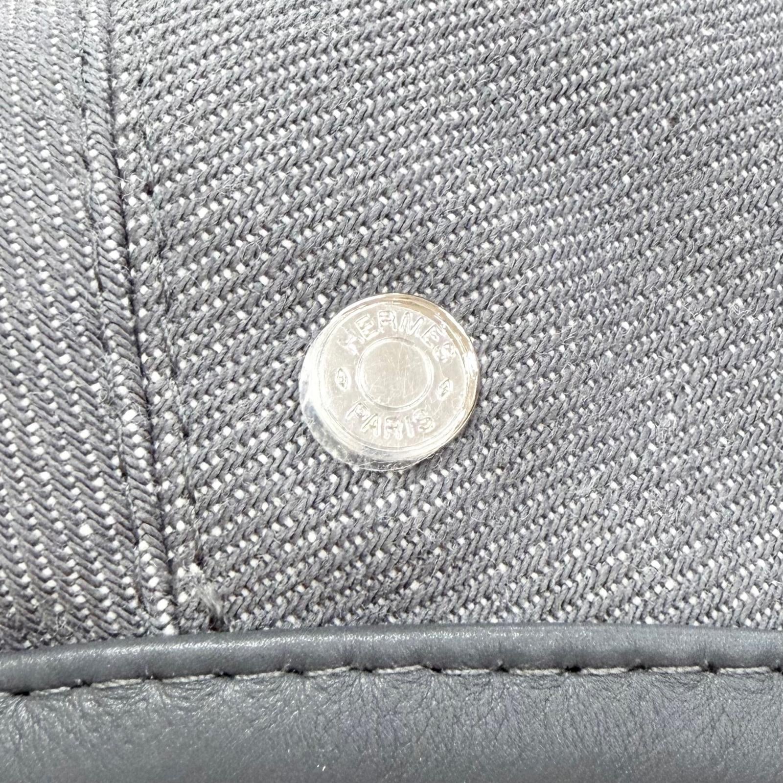 エルメス サントノーレ セリエ レザーパイピング ベレー帽