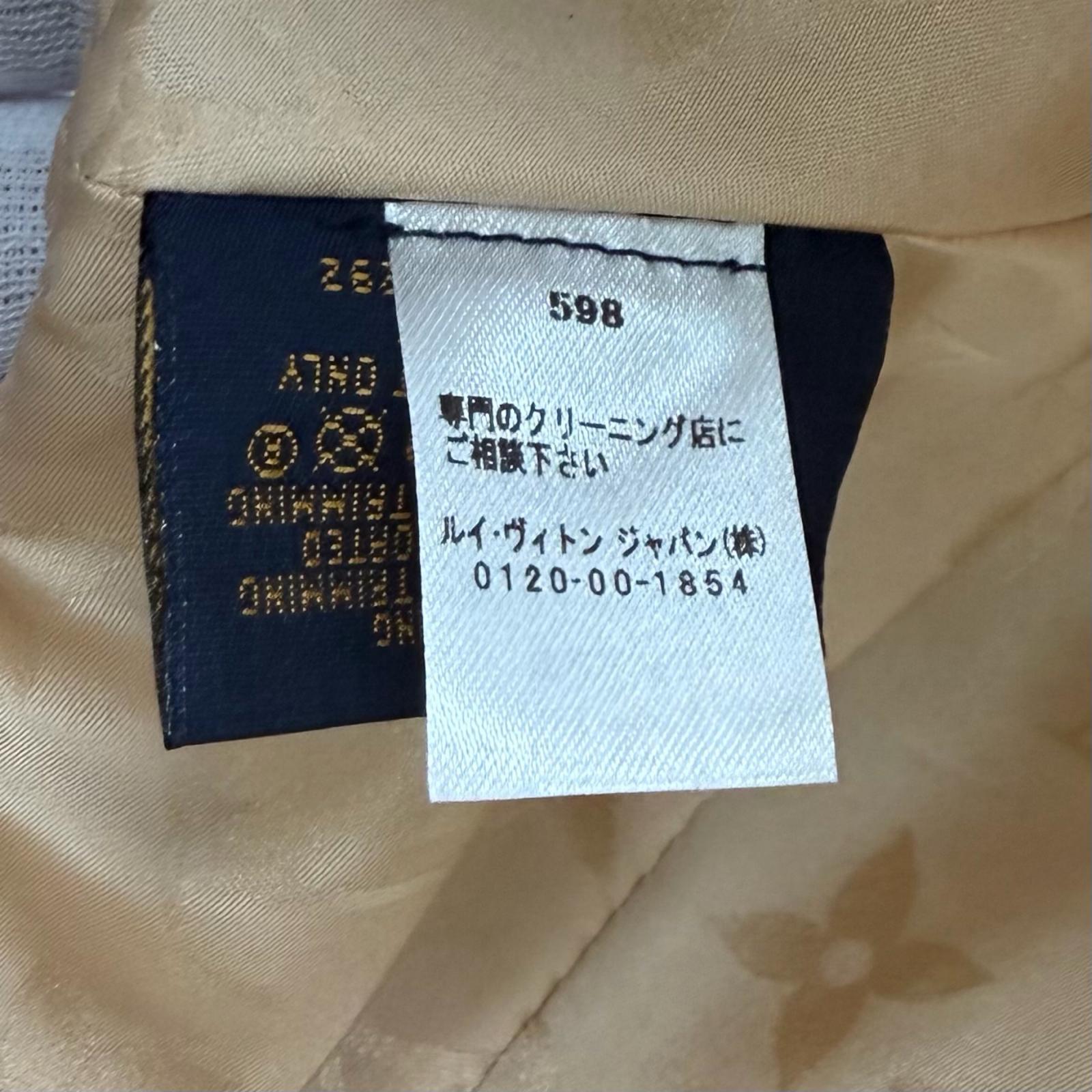 ルイヴィトン モノグラム レザー キャップ
