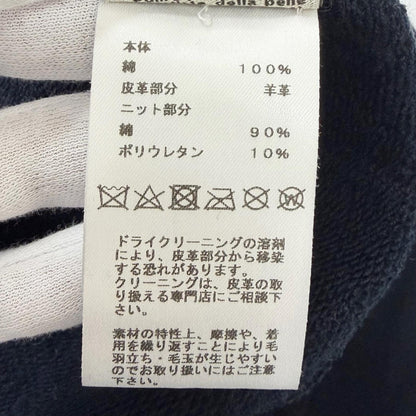 エルメス オデッセイ Hモチーフ ラムスキン コットン スウェットシャツ