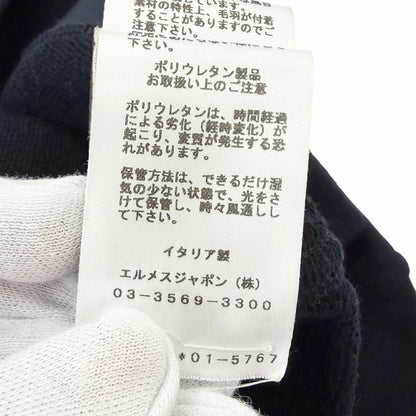 エルメス オデッセイ Hモチーフ ラムスキン コットン スウェットシャツ