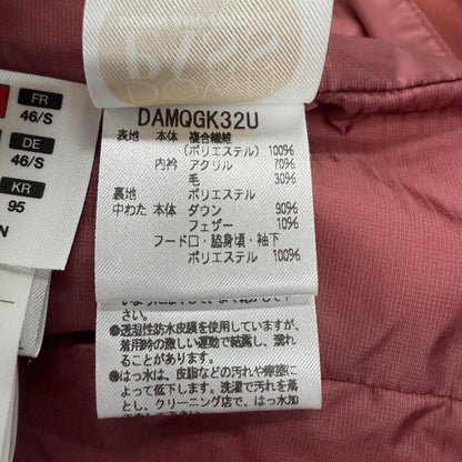 デサントオルテライン 水沢ダウン ポリエステル フーデッドジャケット