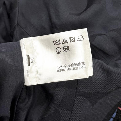 シャネル コットンブレンドジャケット