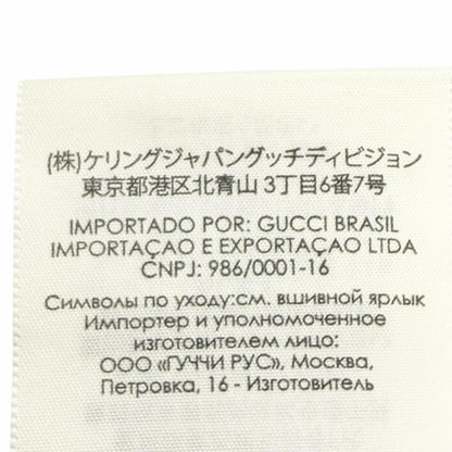 グッチ Stall GGジャカード ミニフリンジ ウールシルクショール