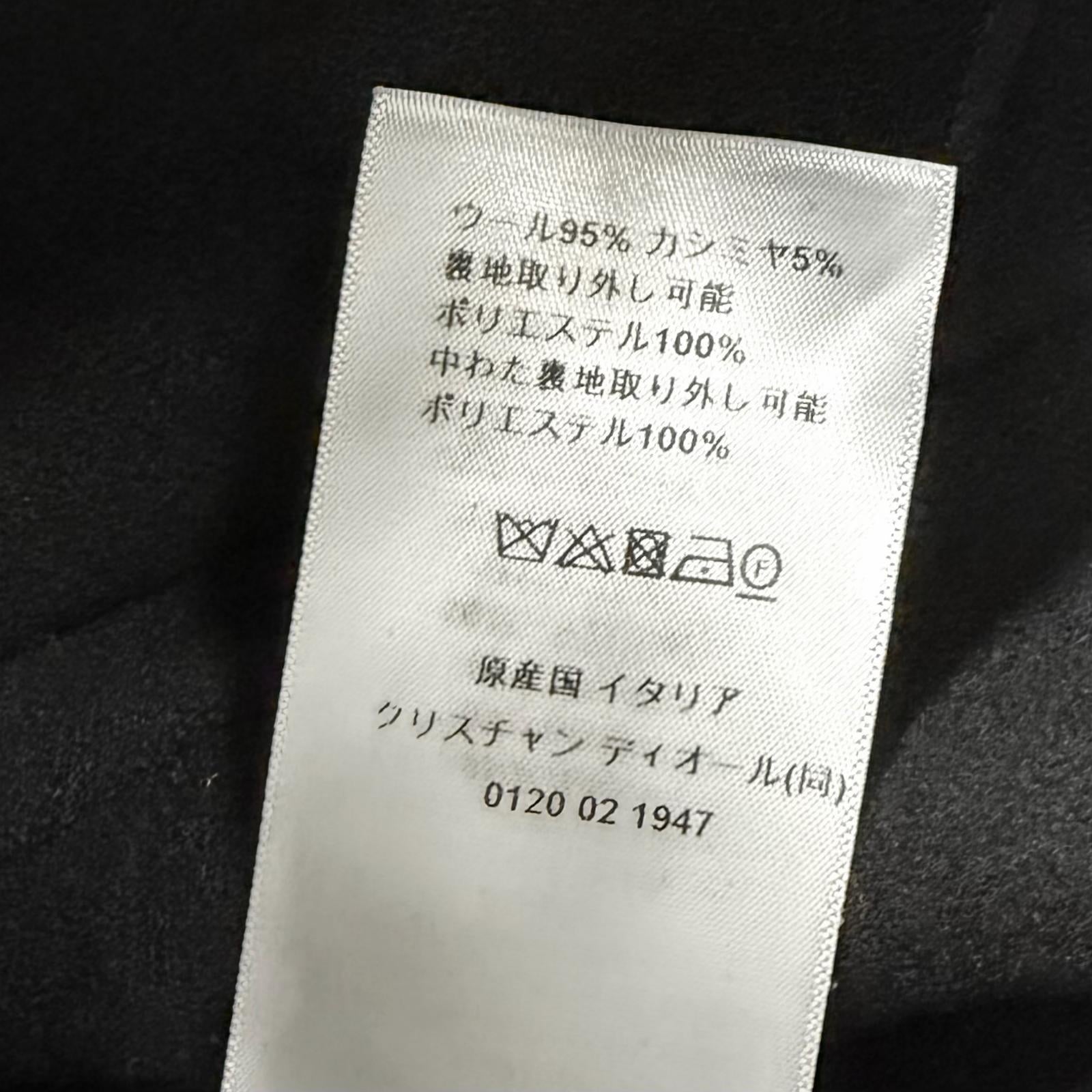 クリスチャンディオール ウールカシミヤコート