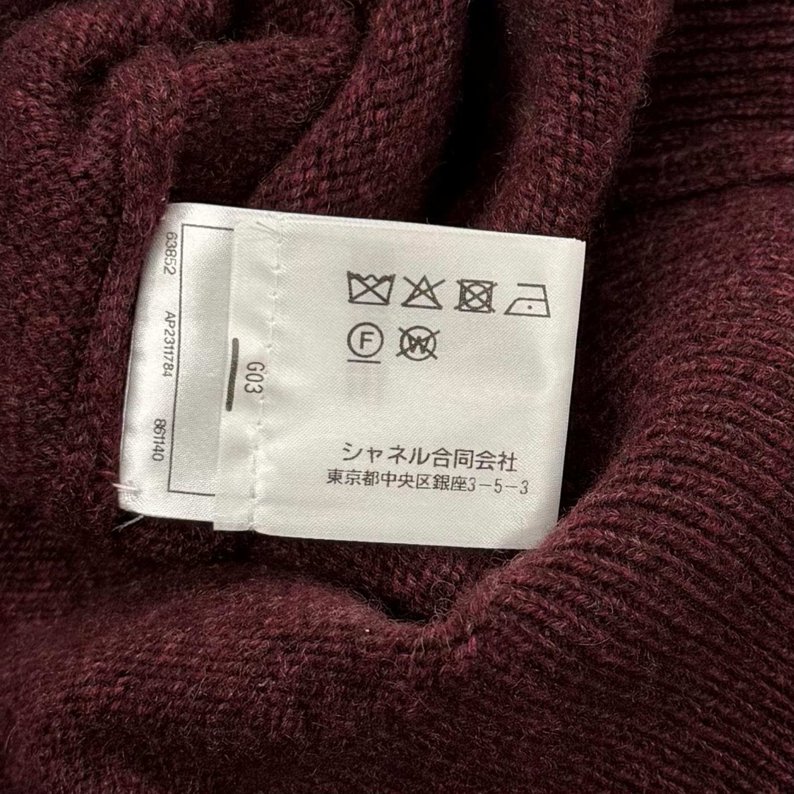シャネル カシミヤニットトップス