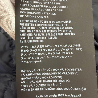 プラダ ダウンシープスキンコート