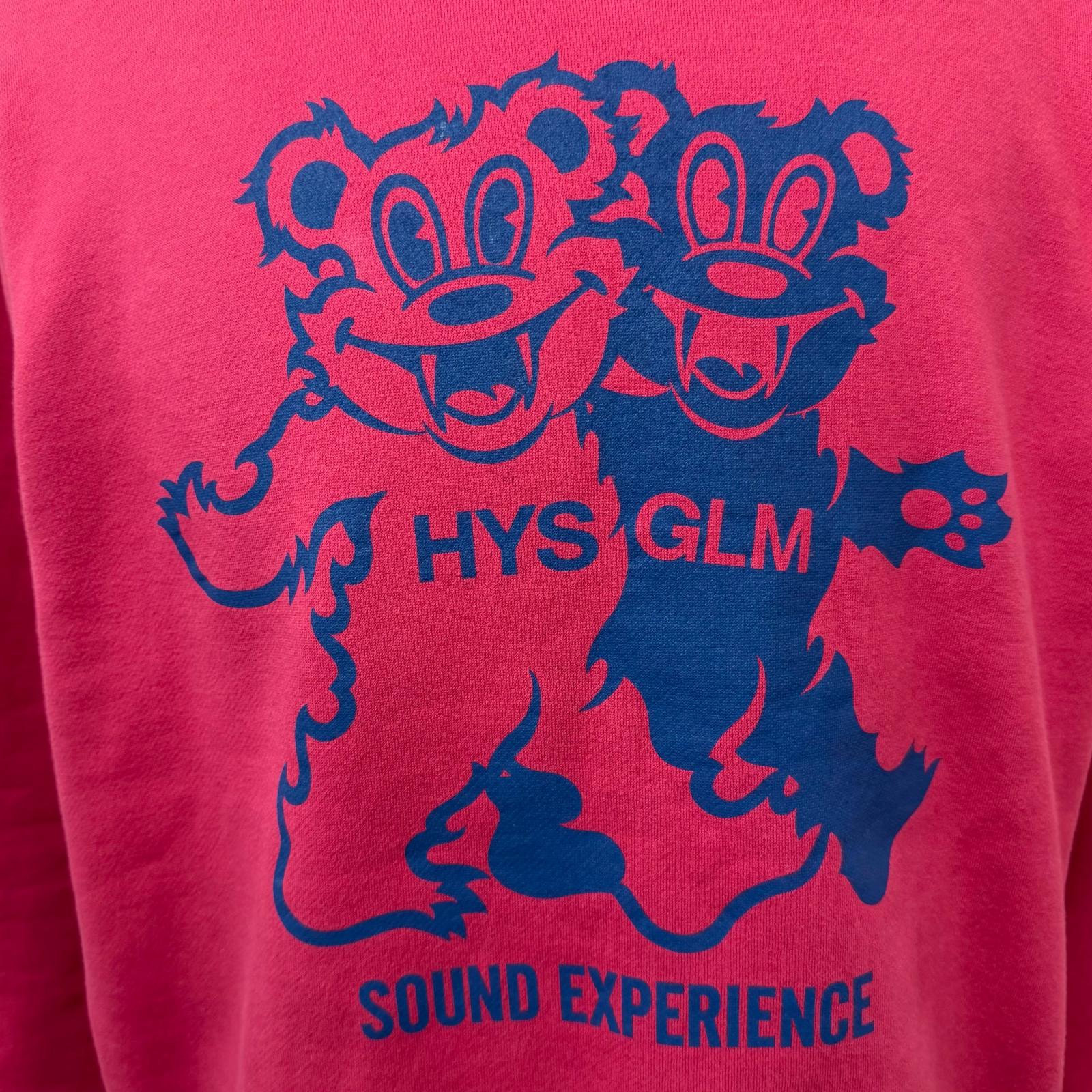 ヒステリックグラマー FIRE BEAR PARTY コットン スウェット