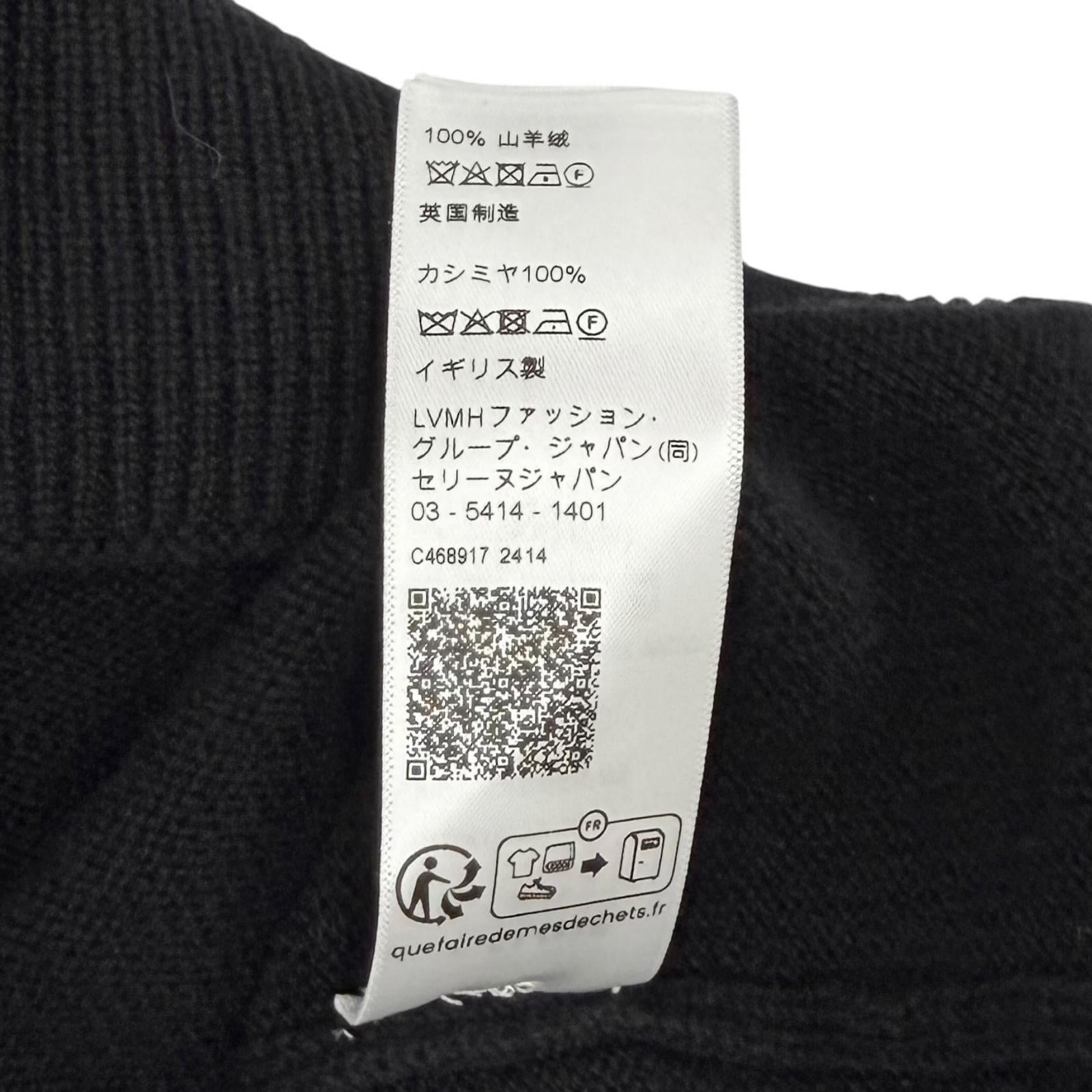 セリーヌ トリオンフ カシミヤニットノースリーブトップス