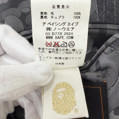ミスターベイシングエイプ ウールスリーピーススーツ