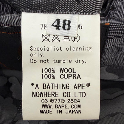 ミスターベイシングエイプ ウールスリーピーススーツ