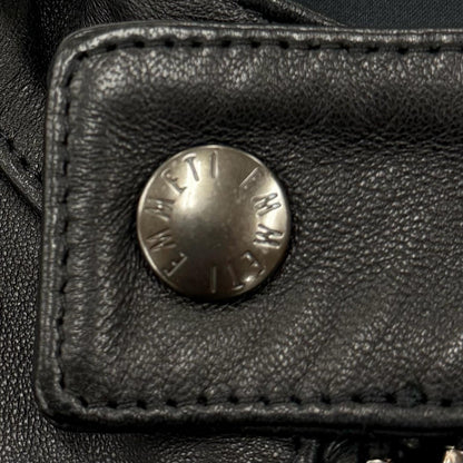 エンメティ JURI ラムレザー ジャケット