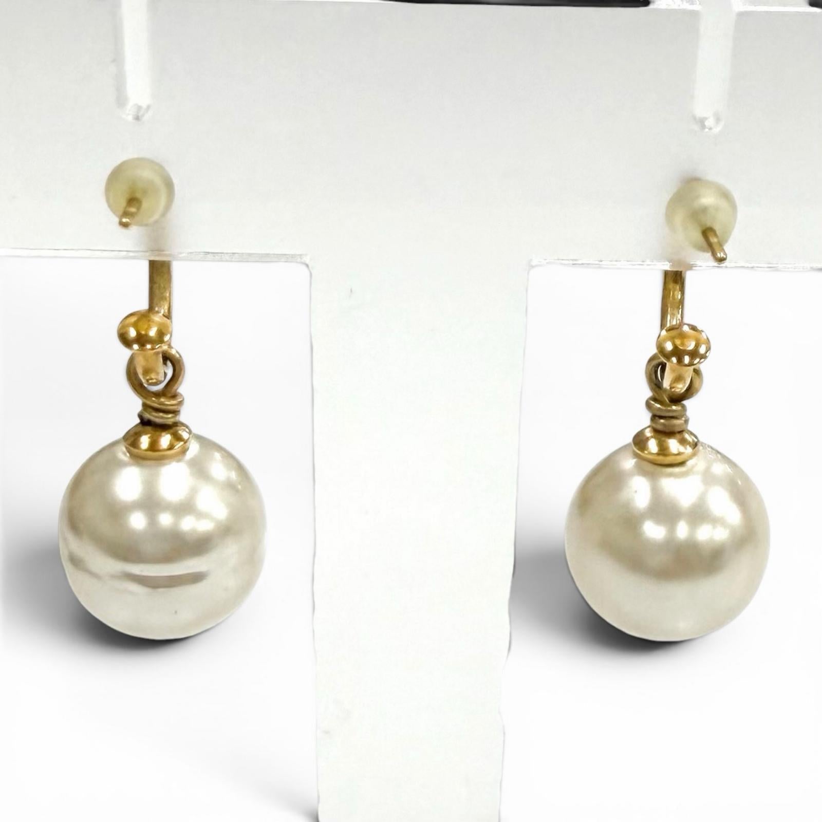 シャネル ココマーク パールピアス