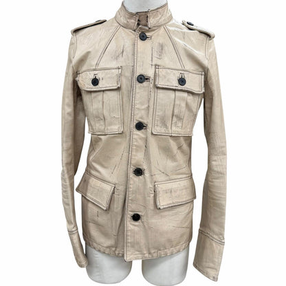 イヴサンローラン 牛革ジャケット