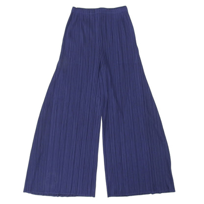プリーツプリーズイッセイミヤケ ポリエステルプリーツパンツ