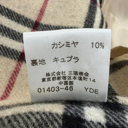 バーバリーロンドン ウールカシミヤコート