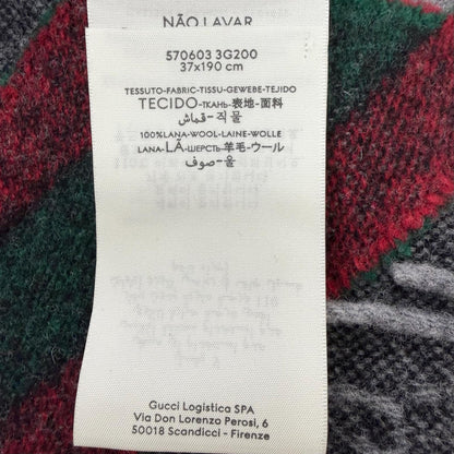 グッチ GGウールマフラー
