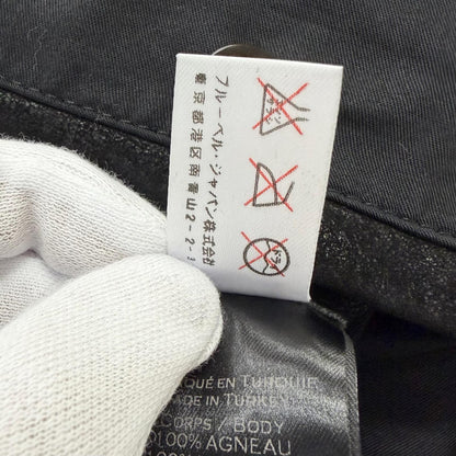 バルマン ヌバック ラムレザー ジャケット