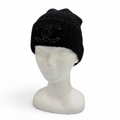 シャネル カシミヤニットキャップ