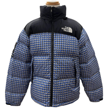 シュプリームザノースフェイス Studded Nuptse ダウンジャケット