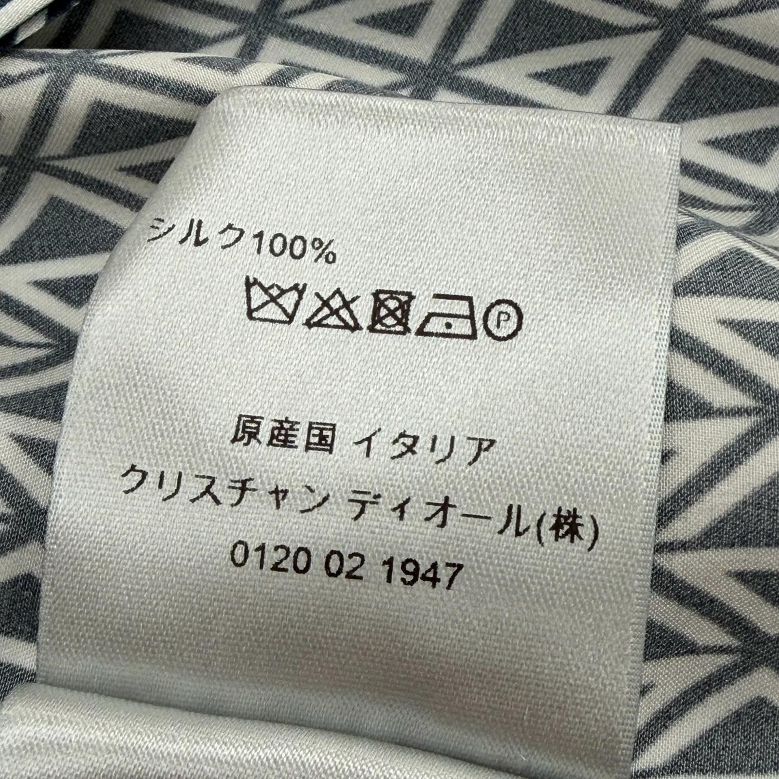 ディオール シルク長袖シャツ