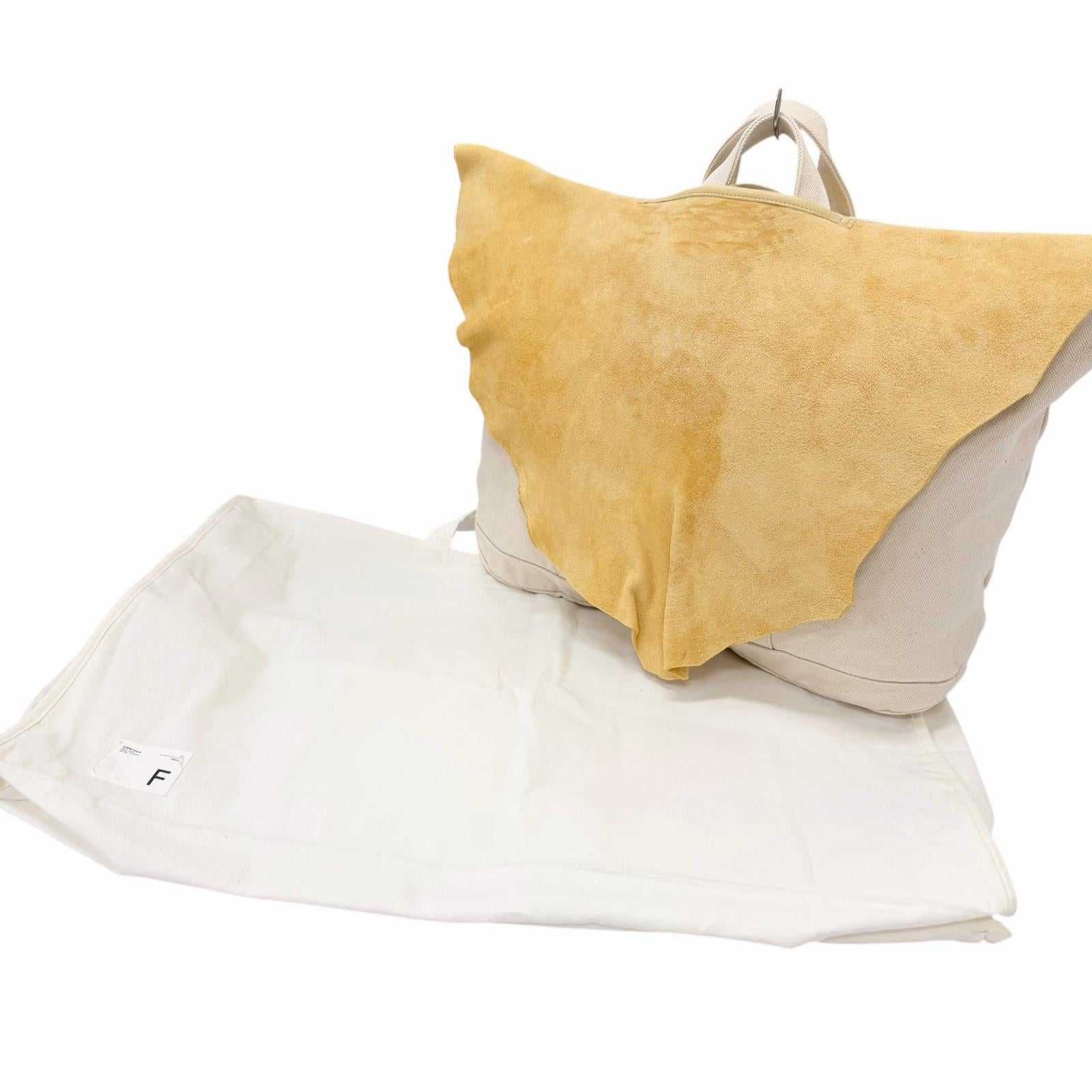 ビズビム UT.RIME TOTE L スエード キャンバス トートバッグ