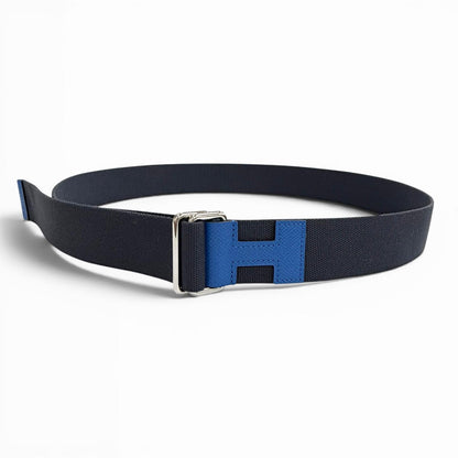 エルメス Nomad H motif キャンバス ベルト