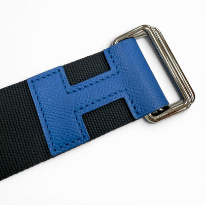 エルメス Nomad H motif キャンバス ベルト