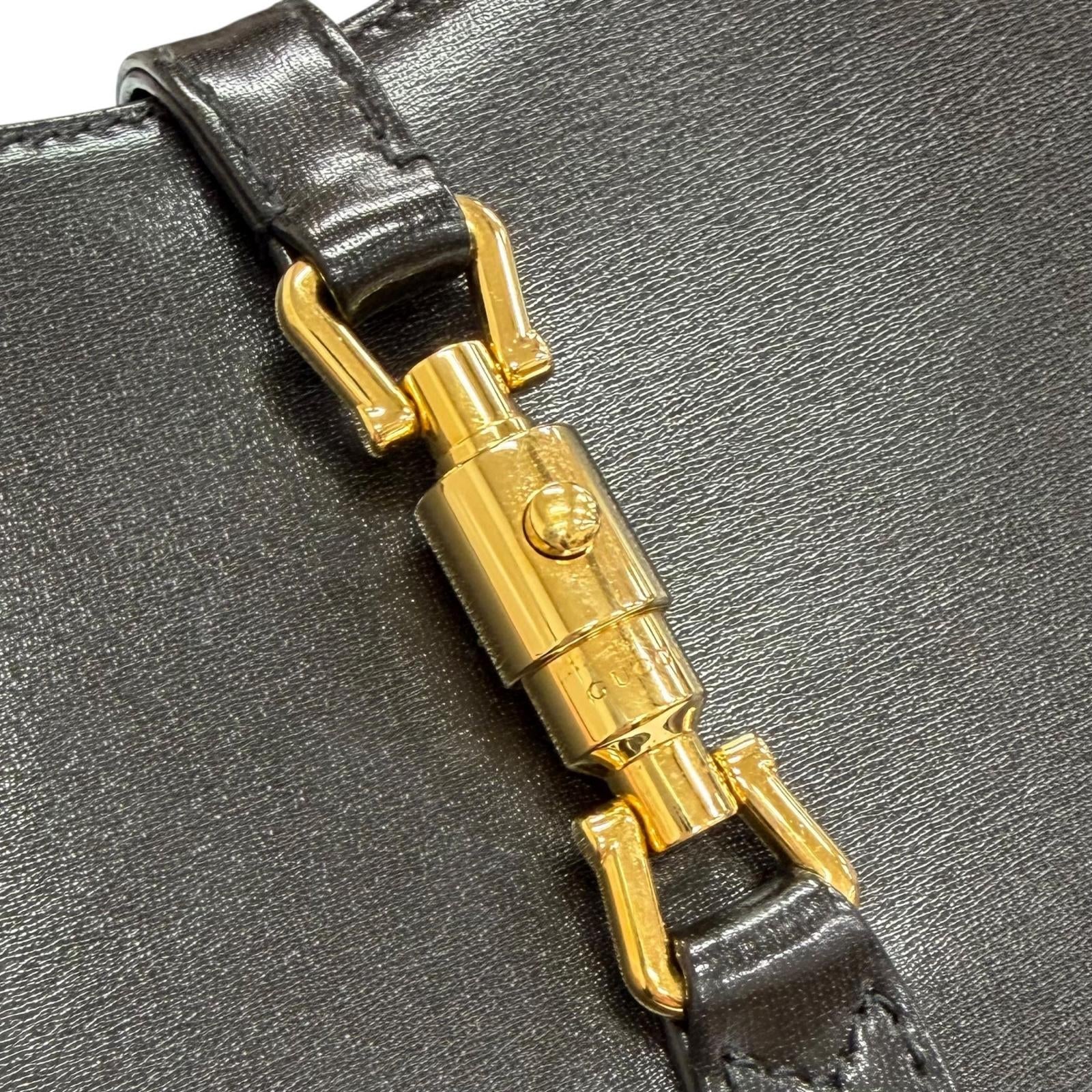 グッチ ジャッキー1961 ミニ レザー2wayショルダーバッグ