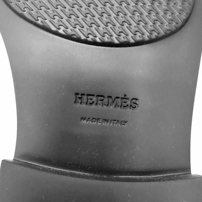 エルメス クレメントHロゴ レザーローファー