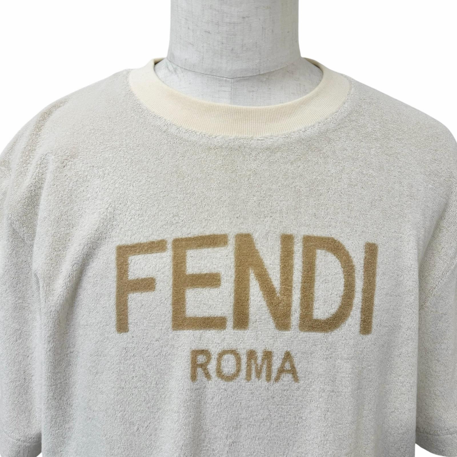 フェンディ コットン半袖Tシャツ